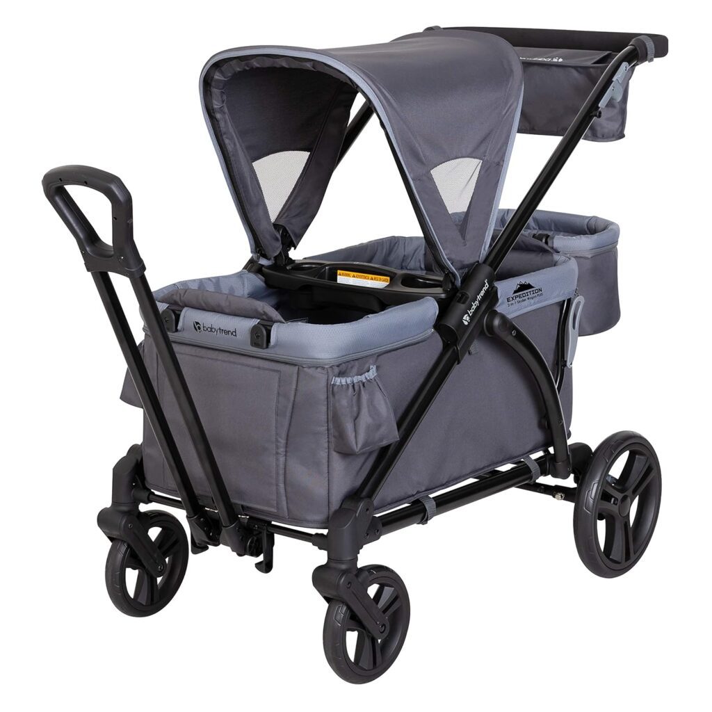 2-in-1 Stroller Wagon PLUS – Ultra Grey
