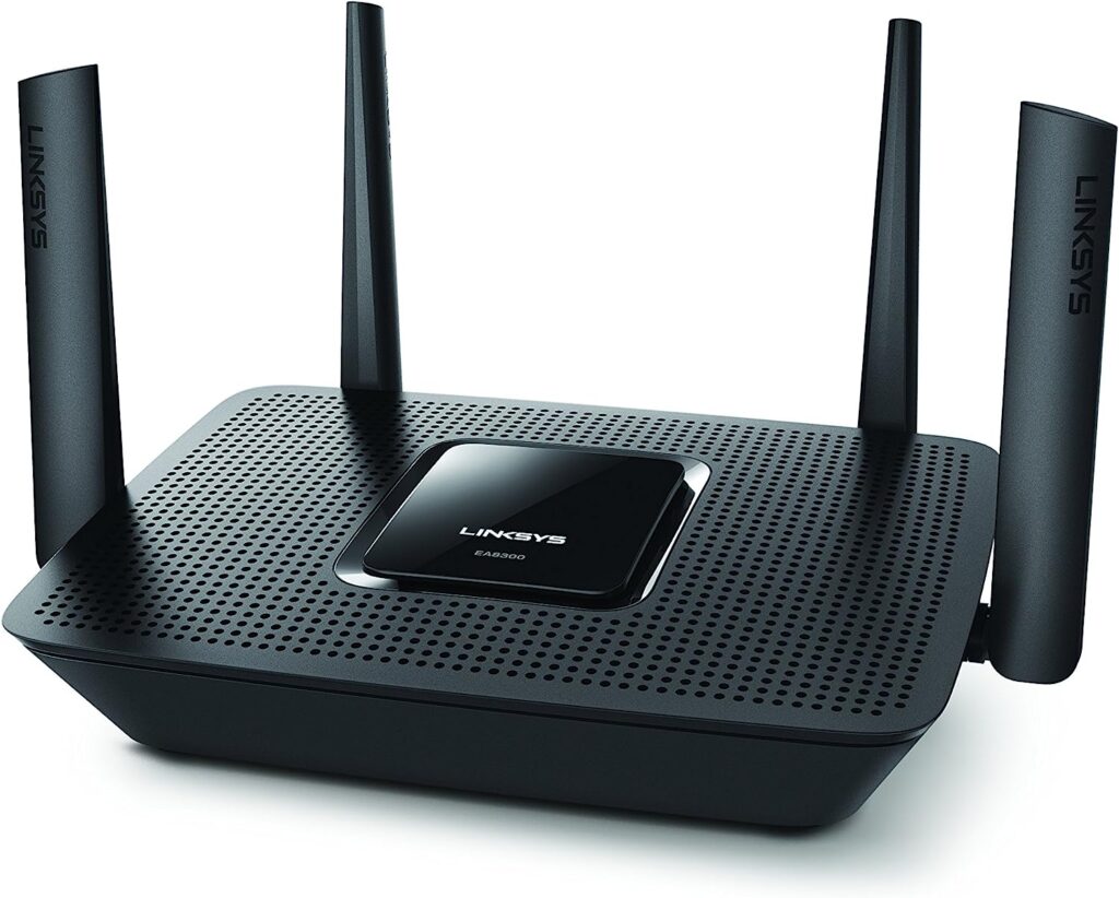 Linksys EA8300 Max-Stream AC2200 Tri-Band WiFi Router: Best WiFi Routers with the Longest Range