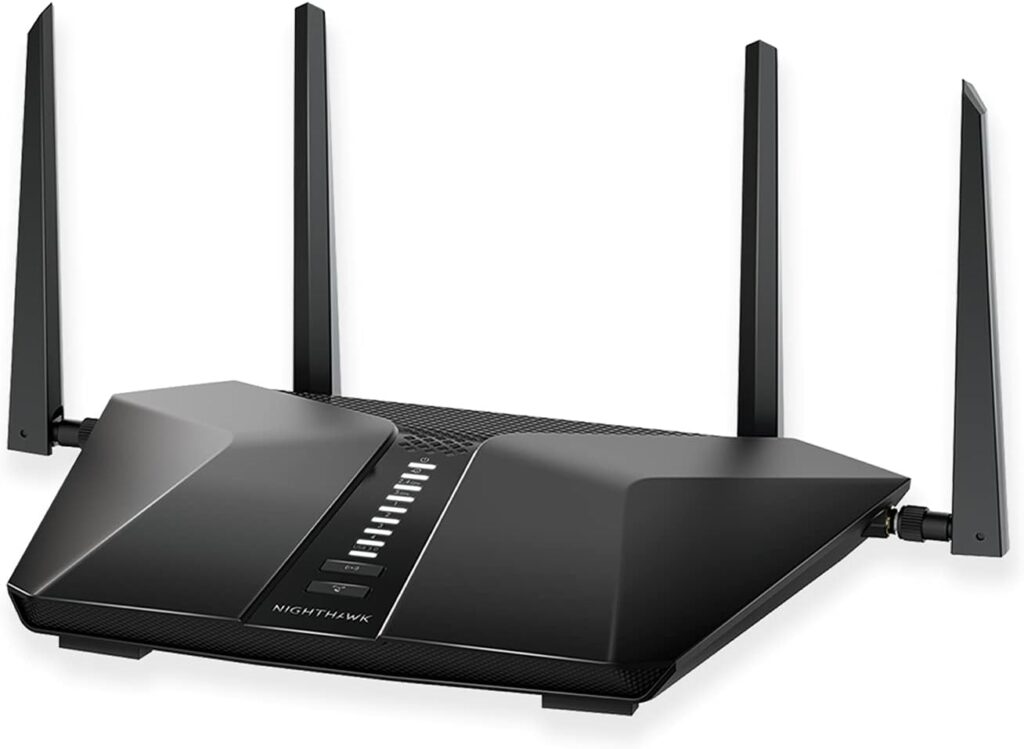 NETGEAR Nighthawk 6-Stream AX5400 WiFi 6 Router (RAX50): Best WiFi Routers with the Longest Range