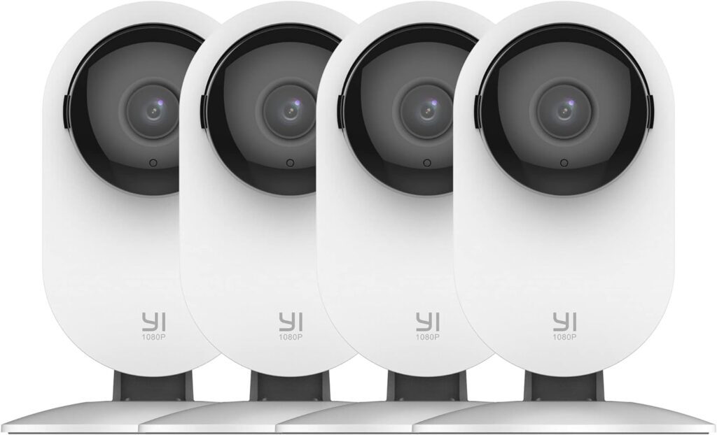 YI 4pc Security Home Camera-Dome Cameras